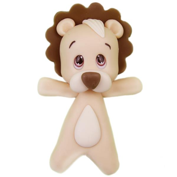 Figura Leão em Biscuit