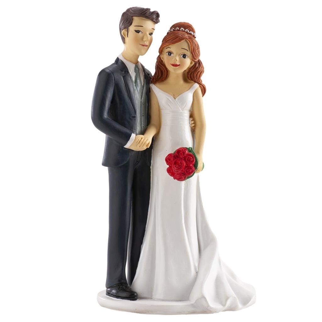 Figura Noivos de Mãos Dadas