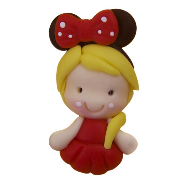 Figura Princesa Minnie em Biscuit Figura Princesa Minnie em Biscuit
