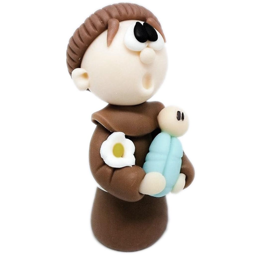 Figura Santo António em Biscuit