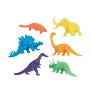 Figuras Decorativas Reino dos Dinossauros, 12 unid.