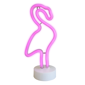 Flamingo Decorativo com Luz, 30 Cm
