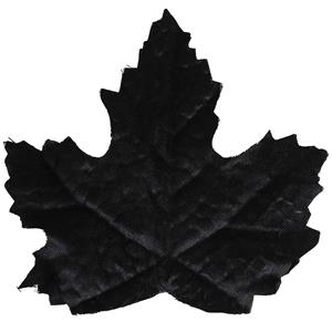 Folhas de Abóbora Decorativas Pretas, 24 unid.