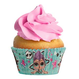 Formas Cupcake Lol, 25 unid.