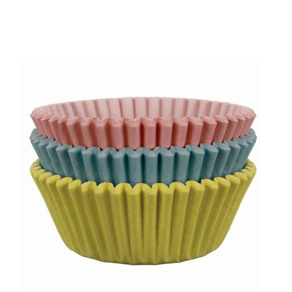 Formas Cupcake Multicolor Pastel, 60 unid.