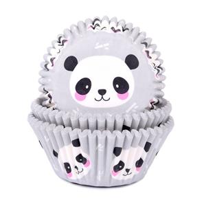 Formas Cupcake Panda Bebé, 50 unid.