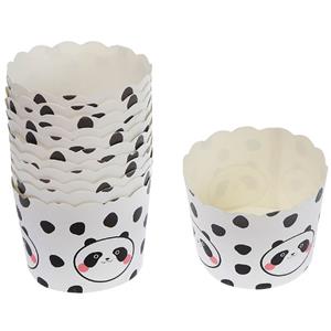 Formas Cupcake Panda Risonho, 12 unid.