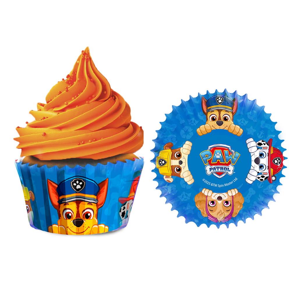 Formas Cupcake Patrulha Pata, 25 unid.