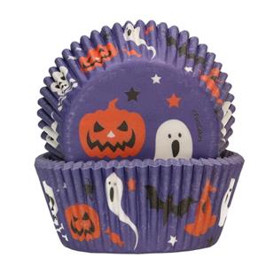 Formas de Cupcake Figuras Halloween, 48 unid.