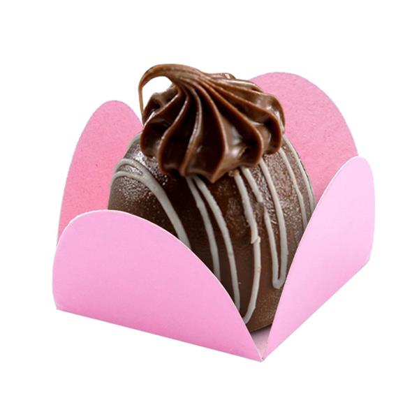 Forminhas para Doces Rosa Claro, 50 unid.