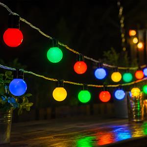 Gambiarra Grinalda de 10 Luzes Led Multicolor Gambiarra Grinalda de 10 Luzes Led Multicolor