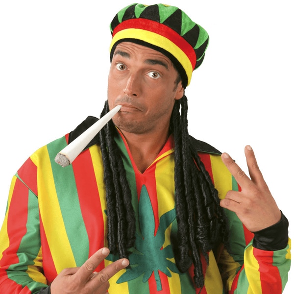 Gorro Jamaicano com Rastas