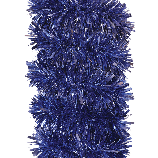 Grinalda Azul de Natal, 180 Cm