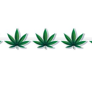 Grinalda Folhas Cannabis, 3 mt