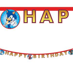Grinalda Happy Birthday Festa Sonic The Hedgehog
