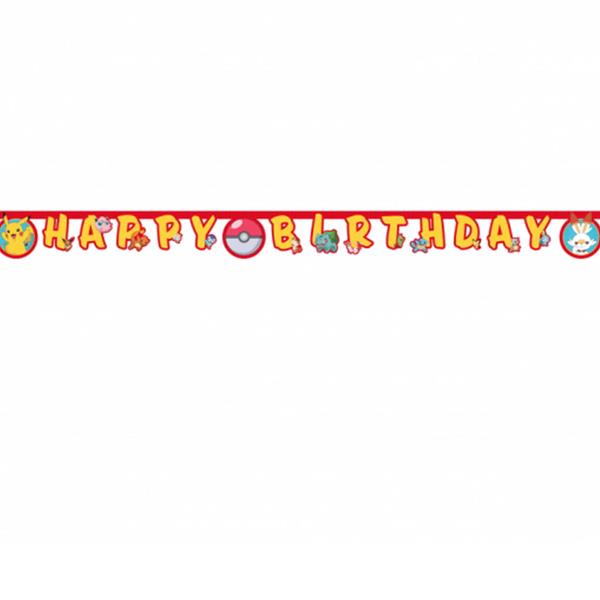 Grinalda Happy Birthday Pokémon Next Generation, 2 mt