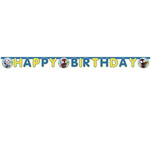 Grinalda Happy Birthday Spidey e a Super Equipa Marvel, 2 mt