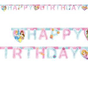 Grinalda Princesas Disney Happy Birthday, 2 mt