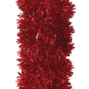 Grinalda Vermelha de Natal, 180 Cm