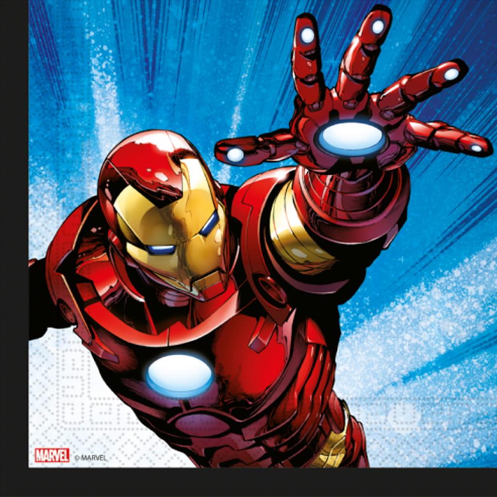 Guardanapos Avengers Evergreen, 20 unid. Guardanapos Avengers Evergreen, 20 unid.