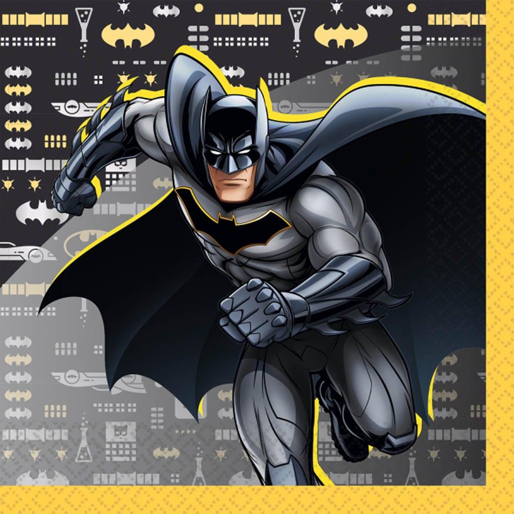 Guardanapos Batman Gotham City, 16 unid.