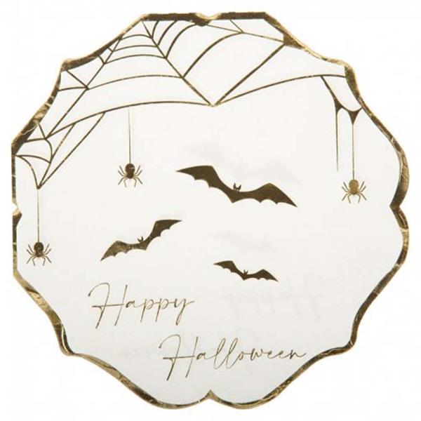 Guardanapos Happy Halloween com Morcegos e Aranhas, 16 unid.