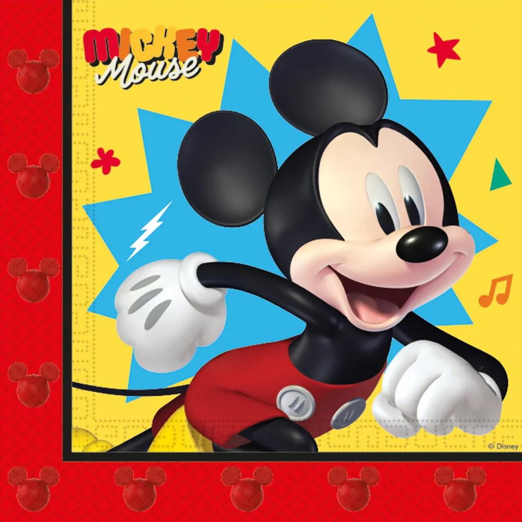 Guardanapos Mickey Mouse Fun, 20 unid.