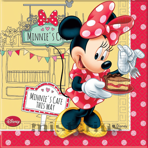 Guardanapos Minnie , 20 unid