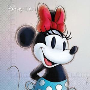 Guardanapos Minnie 100 Anos Disney, 20 unid.