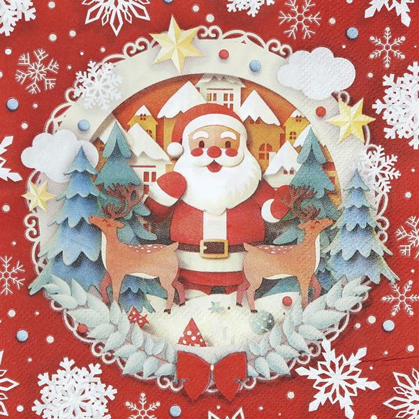 Guardanapos Pai Natal Amoroso, 20 unid.