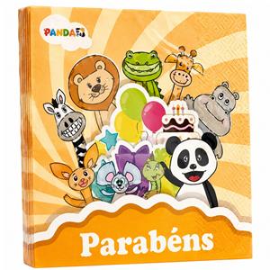 Guardanapos Panda e os Animais, 20 unid.