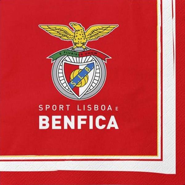 Guardanapos SL Benfica, 20 unid.