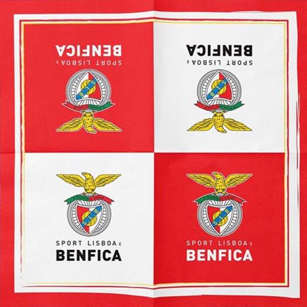 Guardanapos SL Benfica, 20 unid.