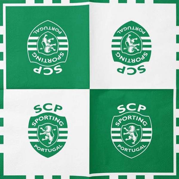 Guardanapos Sporting CP, 20 unid.