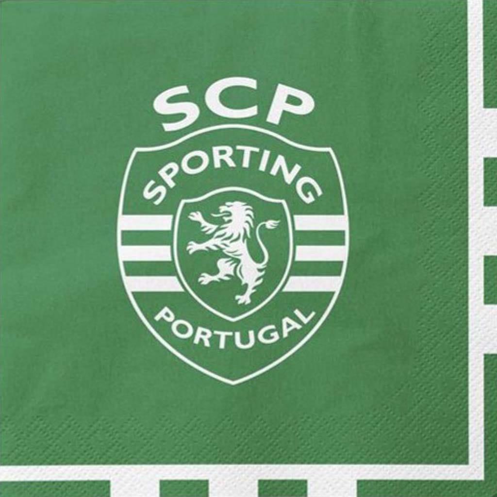 Guardanapos Sporting CP, 20 unid. Guardanapos Sporting CP, 20 unid.