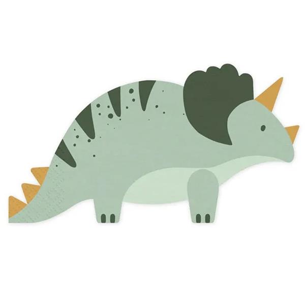 Guardanapos Triceratops, 12 unid.
