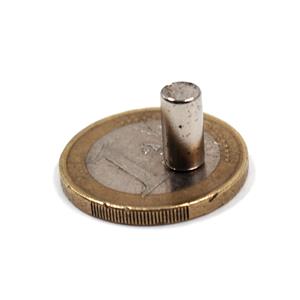 Imans noedímio cilindrico 5x10 - neodymium magnet