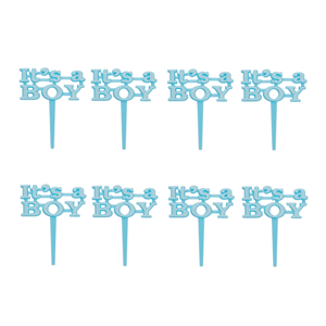 It´s a Boy Topper, 8 unid.