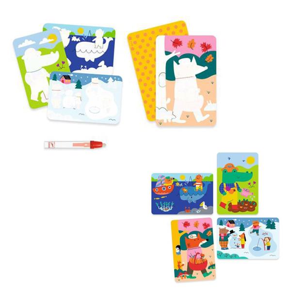 Jogo de Pintura com Água 4 Estações