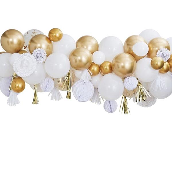 Kit 80 Balões Dourados