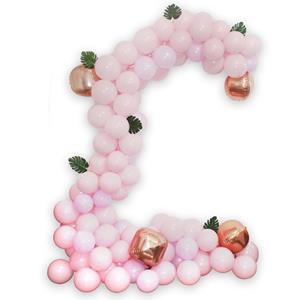 Kit Arco 120 Balões Rosa