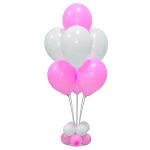 Kit Bouquet de Balões Rosa, 100 Cm