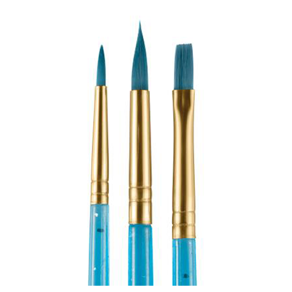 Kit de 3 pincéis snazaroo