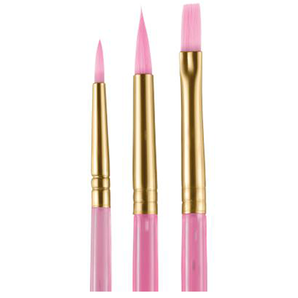 Kit de 3 pincéis snazaroo