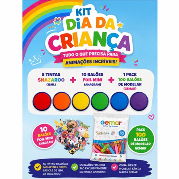 Kit Dia da Criança para Animações Infantis