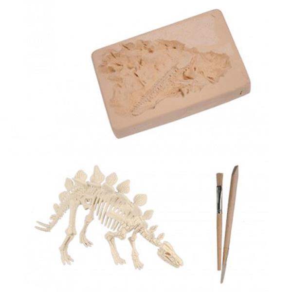 Kit Escavação Esqueleto de Dinossauro