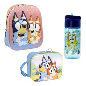 Kit Escolar Bluey para Lanches e Material Escolar