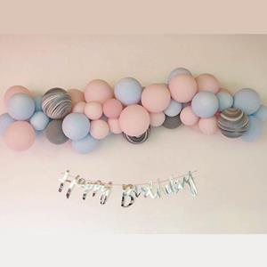 Kit Grinalda com Balões Happy Birthday