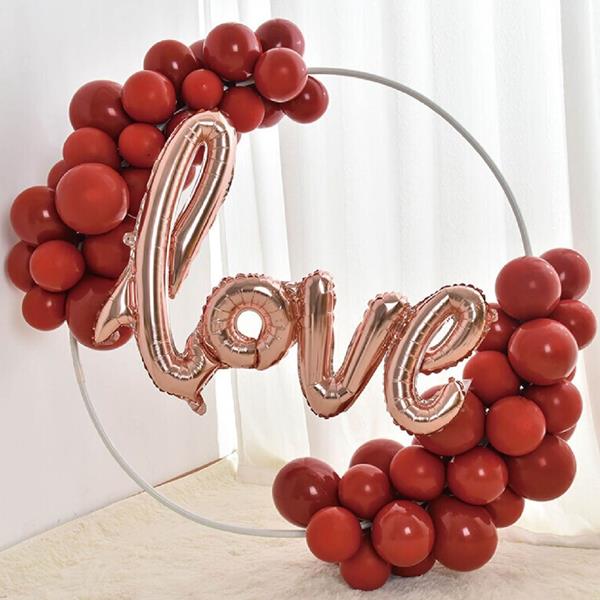 Kit Grinalda Love Balões Vermelhos