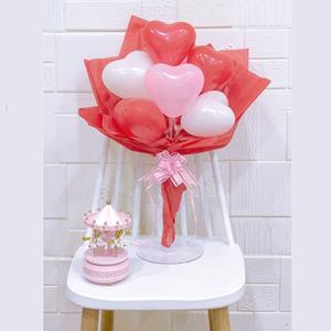 Kit Ramo de Flores Corações